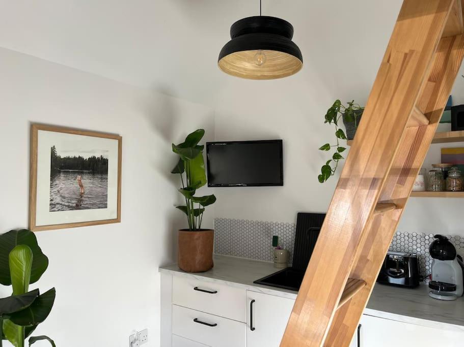 Tiny With Cozy Mezzanine Sleeping Nook *